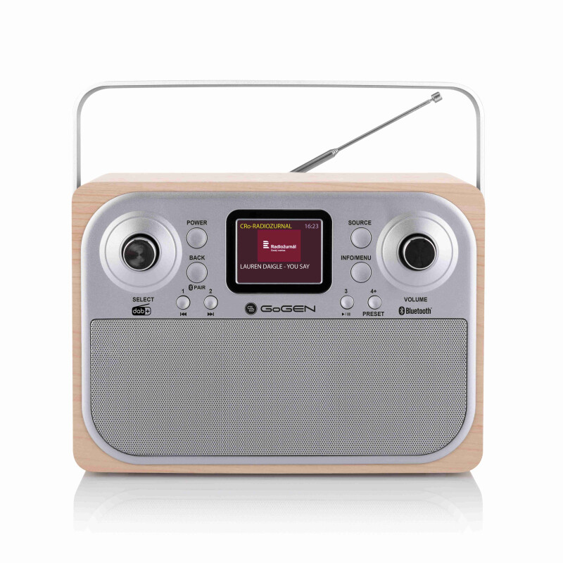 26761ba38a395641f33539d6342d8321 Gogen radio DAB+ DAB 700 BT natur GOGDAB700BTCS