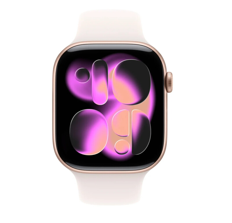Apple Watch Series 11 GPS 42mm MEU04WF/A Rose Gold Aluminium - S/M