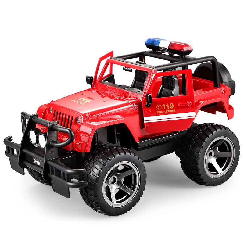 8359e9d7247325ec40e489bbe860b47c Double E Jeep gasilsko reševalno vozilo RC, 1:12