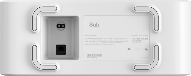 SONOS Wi-fi nizkotonec Sub (Gen 3) bela