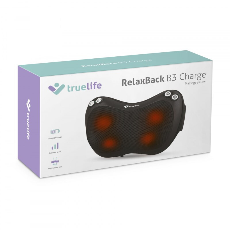 dbb22f4b8b44c7eedf0f109eda9ab80d TrueLife masažna blazina B3 Charge