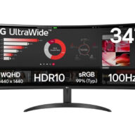 LG monitor 34WR50QK-B