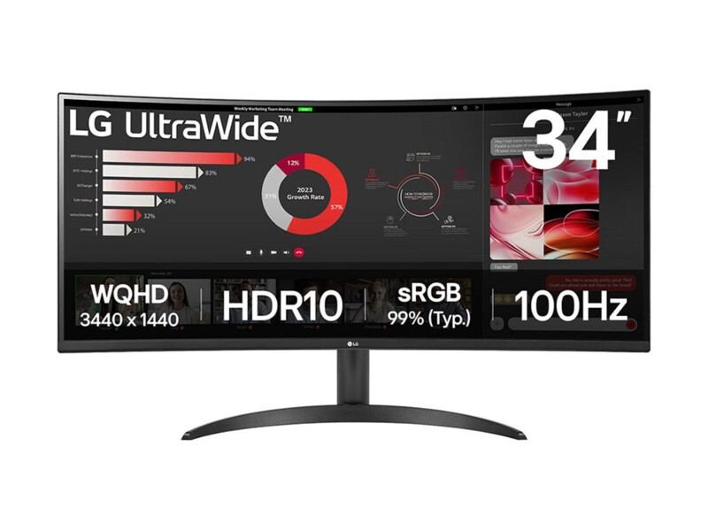 LG monitor 34WR50QK-B